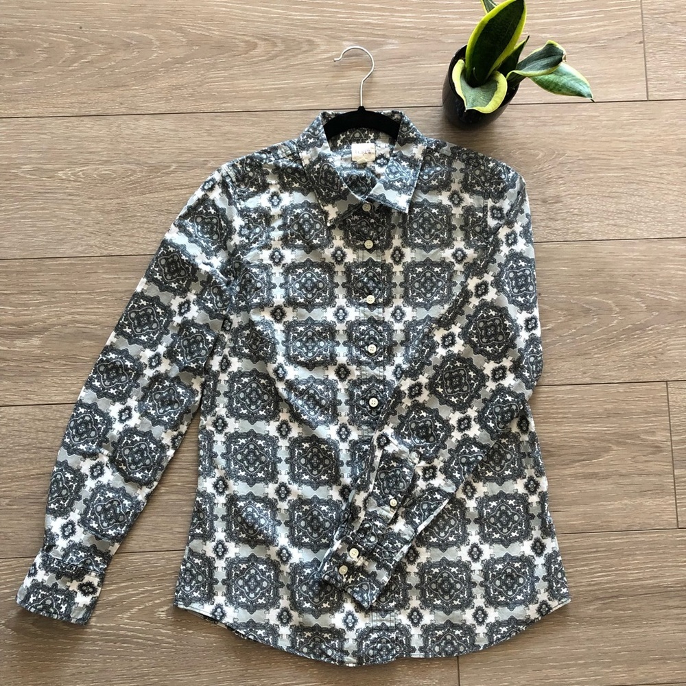 (🐕 New) J.CREW the perfect shirt button up shirt